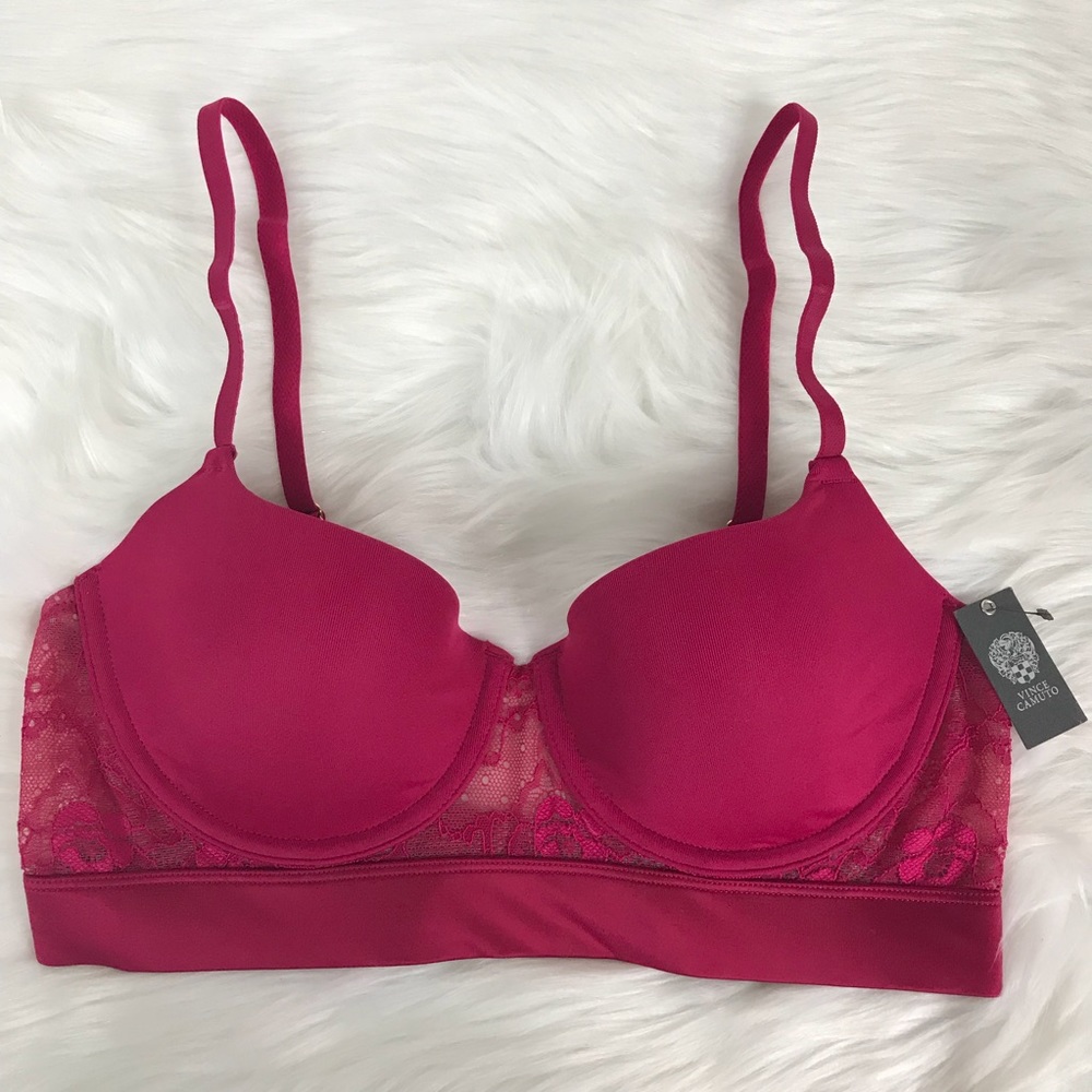 Vince Camuto Balconette Shelf Lined Cleavage Bra